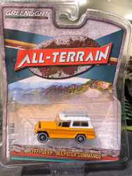 Skala 1/64 Jeep Jeepster Commando 71' "All-Terrain" från Greenlight