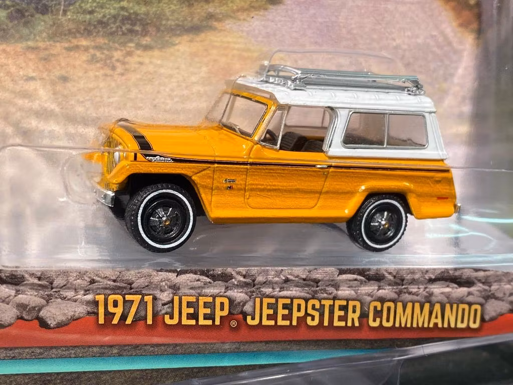 Skala 1/64 Jeep Jeepster Commando 71' "All-Terrain" från Greenlight