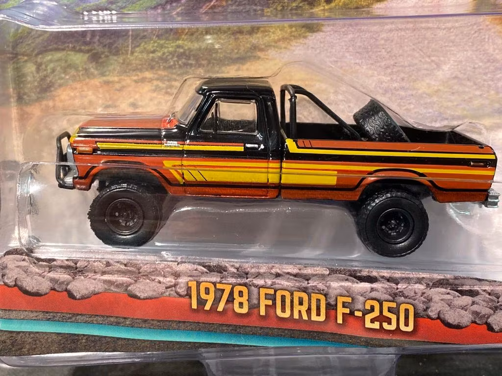 Skala 1/64 Ford F-250 78' "All-Terrain" från Greenlight