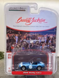 Skala 1/64 Shelby Cobra 20' Barrett Jackson auctions från Greenlight