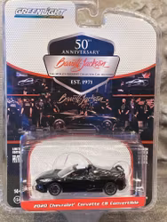 Skala 1/64 Corvette C8 Convertible 20' Barrett Jackson auctions fr Greenlight