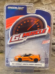 Skala 1/64 Corvette Convertible Stingray 21' "GL Muscle" från Greenlight