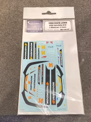 Skala 1/24, Dekalset till Ford Fiesta S2000 Ypres Rally 2010 fr MF-Zone