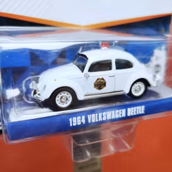 Skala 1/64 Volkswagen Beetle Bubbla "Scottsboro Police Dep" Club V-DUB fr Greenlight
