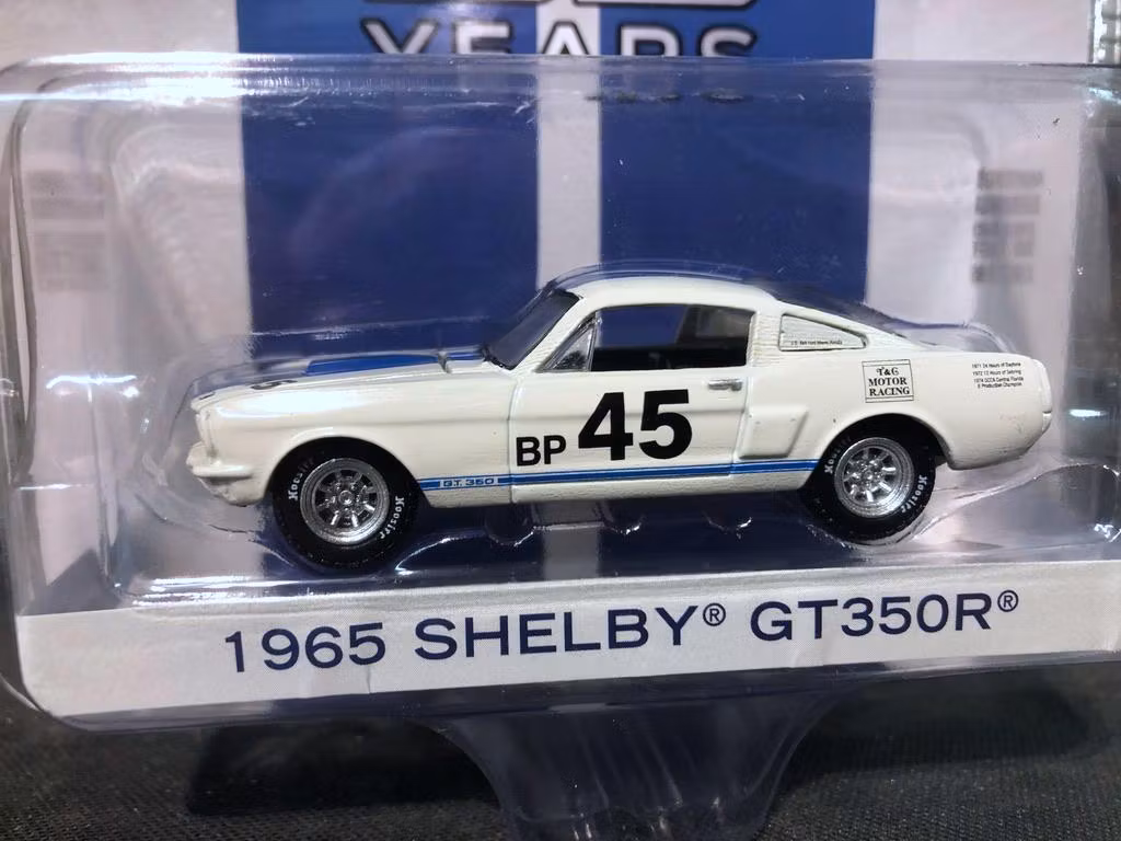 Skala 1/64 - Ford Shelby GT350R 1965'' "55 Years" fr Greenlight
