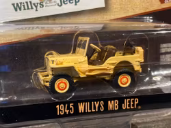 Skala 1/64 - Willys MB JEEP 45' "Vintage AD Cars" Ser.5 från Greenlight