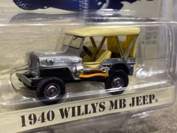 Skala 1/64 Willys MB JEEP 40' "80 Years" från Greenlight