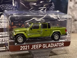 Skala 1/64 JEEP Gladiator 2021 80th anniversary från Greenlight