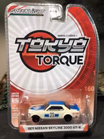 Skala 1/64 Nissan Skyline 2000 GT-R 71' "Tokyo Torque" från Greenlight