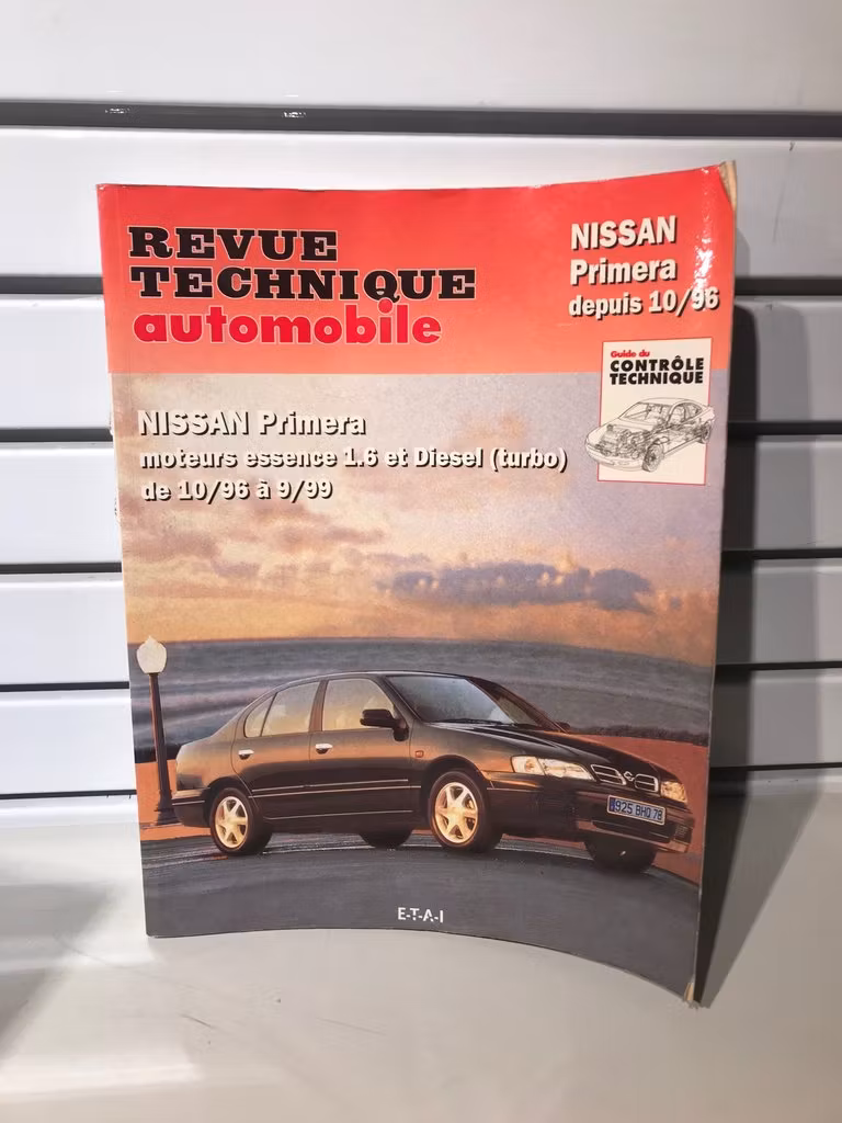 Revue Technique Automobile Reparationshandbok Nissan Primera Instruktionsbok