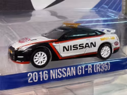 Skala 1/64 Nissan GT-R R35 -2016' "STP" från Greenlight