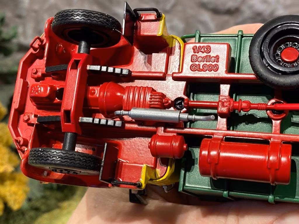 Skala 1/43 Lastbil BERLIET GL 900 f IXO/Hachette