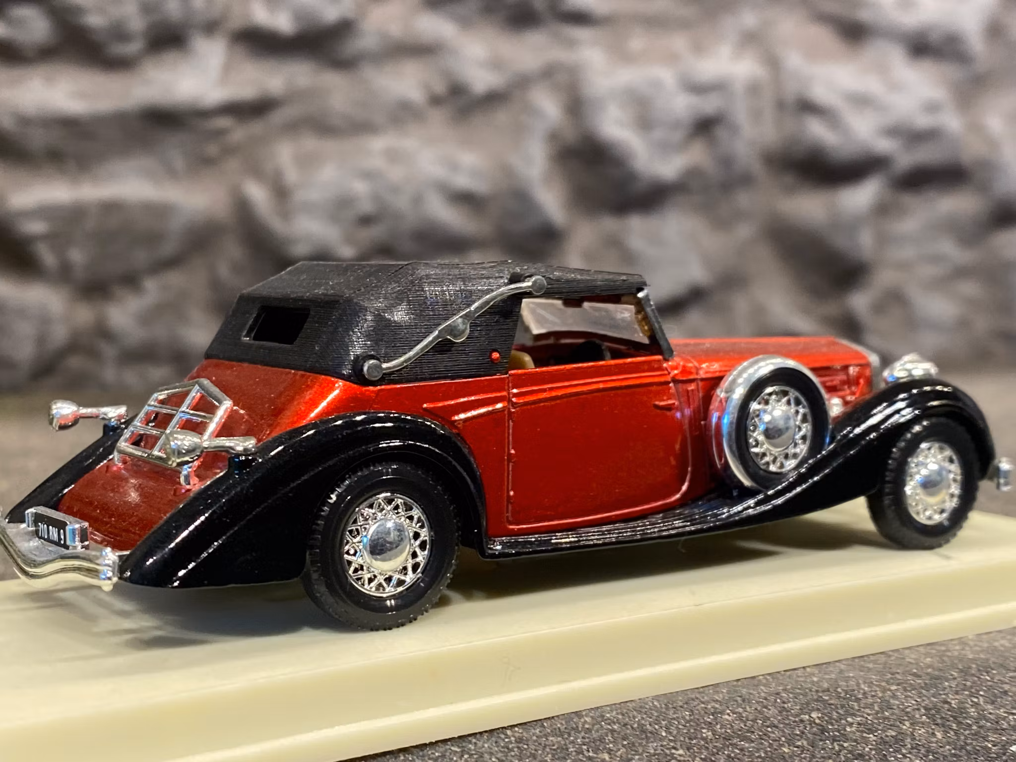 Skala 1/43 Les Modeles Prestigieux: Delage D8 120 1939 fr Solido