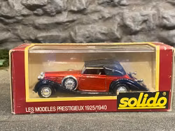 Skala 1/43 Les Modeles Prestigieux: Delage D8 120 1939 fr Solido