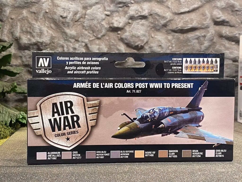 Vallejo Model Set, France fr WWII to present, Set 8 flaskor á 17ml, 71627