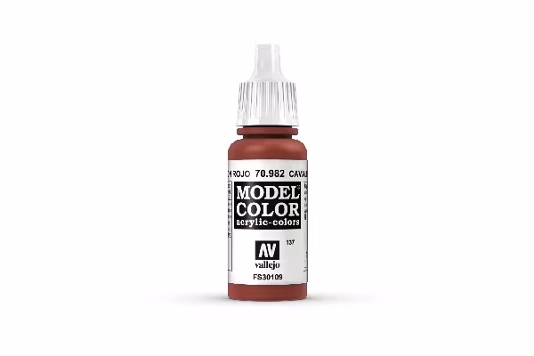 Vallejo Model Color, akrylfärg flaska 17ml: Kavalleri-brun 70982