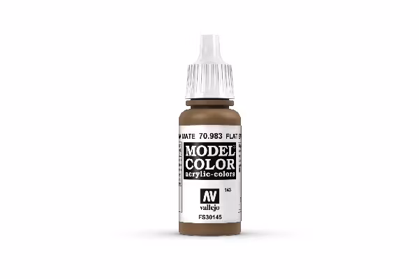 Vallejo Model Color, akrylfärg flaska 17ml: Matt mark/jord 70983