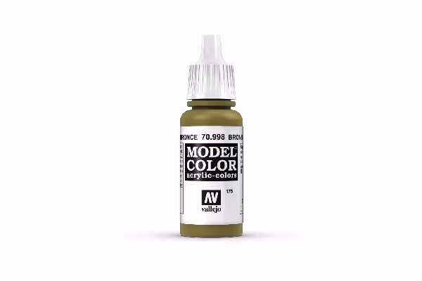 Vallejo Model Color, akrylfärg flaska 17ml: Brons Metallic 70998