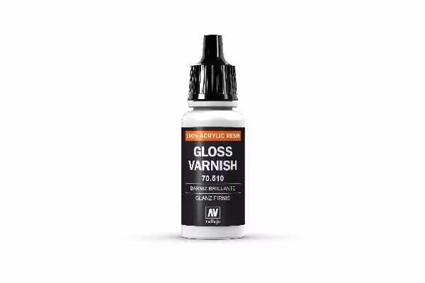 Vallejo Model Color, akrylfärg flaska 17ml: Blank lack 70510