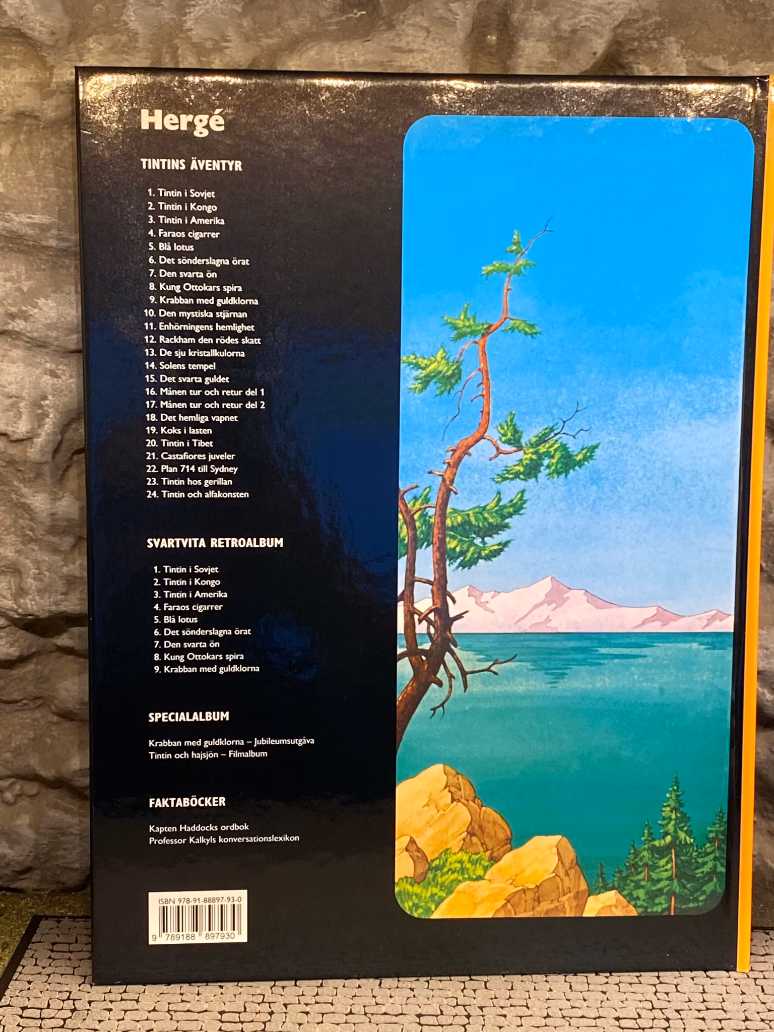 Tintins äventyr - Filmalbum, Tintin i Hajsjön - Herge