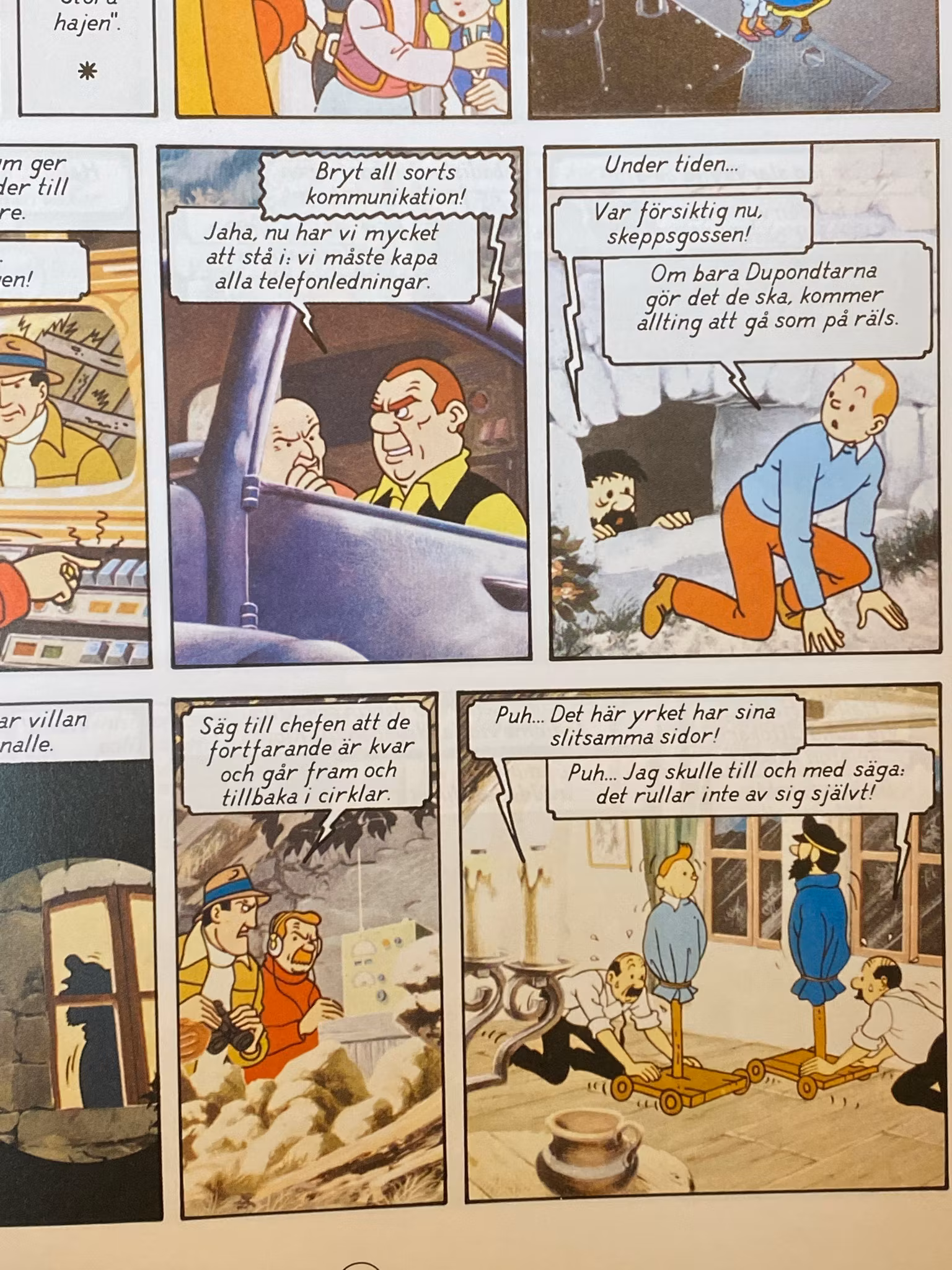 Tintins äventyr - Filmalbum, Tintin i Hajsjön - Herge