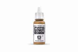 Vallejo Model Color, akrylfärg flaska 17ml: Tysk kamoflage orange ockra 70824
