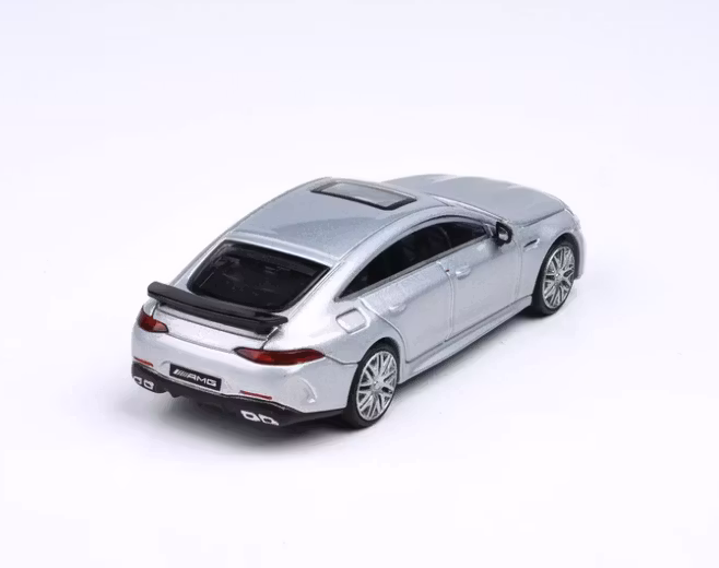 Skala 1/64 Mercedes-AMG GT 63 S Vä-styrd, Silver fr Para64