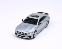 Skala 1/64 Mercedes-AMG GT 63 S Vä-styrd, Silver fr Para64