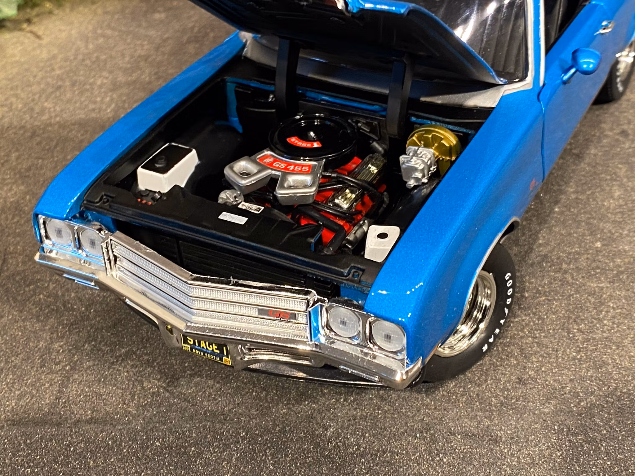 Skala 1/18 Buick GS Stage 1, 1971' fr Auto world "American Muscle"