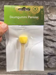 Skumgummi-pensel, Storlek 20 mm från Artino