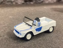 Skala 1/64 Citroen Mehari 83' azur, från NOREV