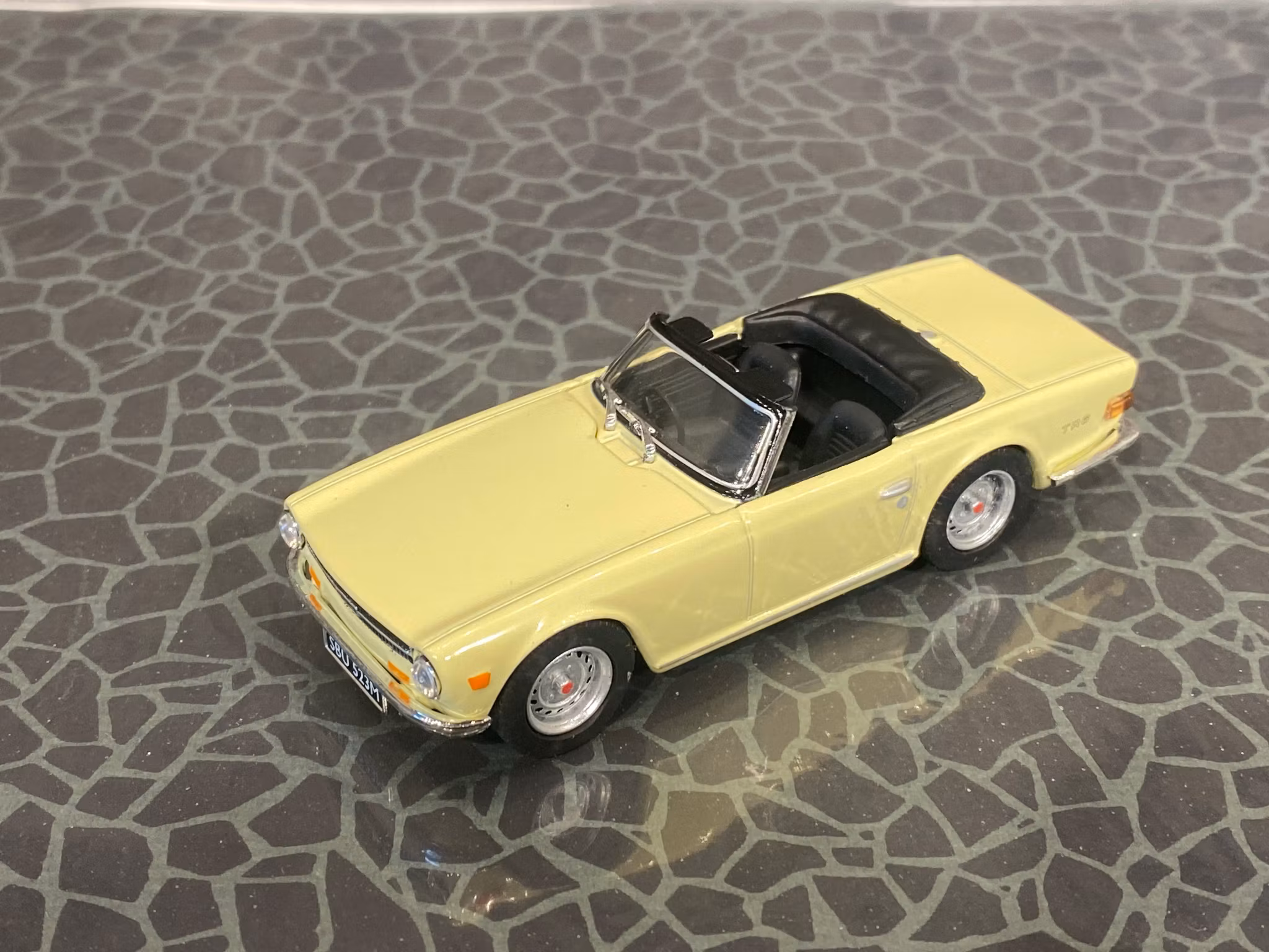 Diorama Material Sheet - Gatsten på ark typ C Ca: 290 x 210 mm från Tamiya