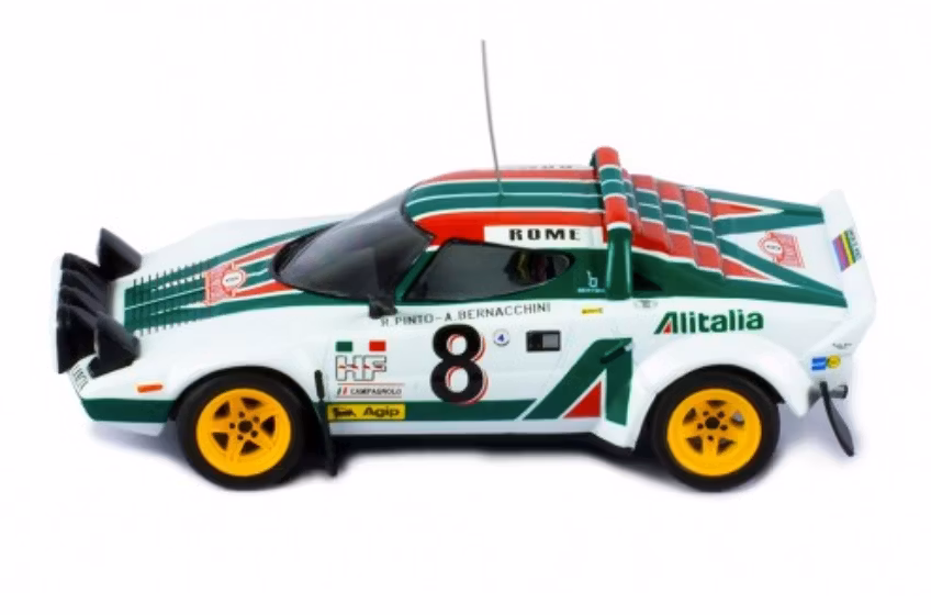 Skala 1/43 - Lancia Stratos 76' #8 R Pinto / A Bernacchini fr IXO-models