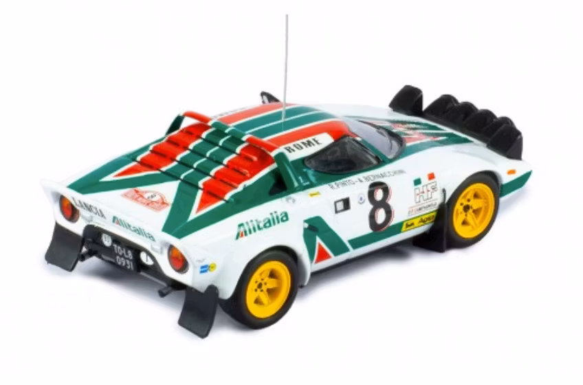 Skala 1/43 - Lancia Stratos 76' #8 R Pinto / A Bernacchini fr IXO-models