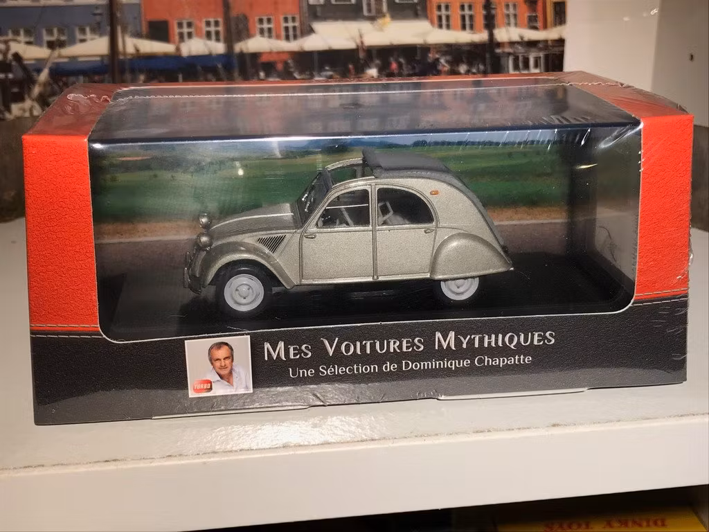 Skala 1/43 Citroën 2CV 1952 från Atlas Editions