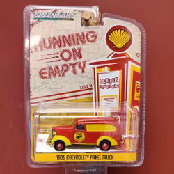Skala 1/64 Chevrolet Panel Truck Shell 1939 - Running on Empty fr Greenlight