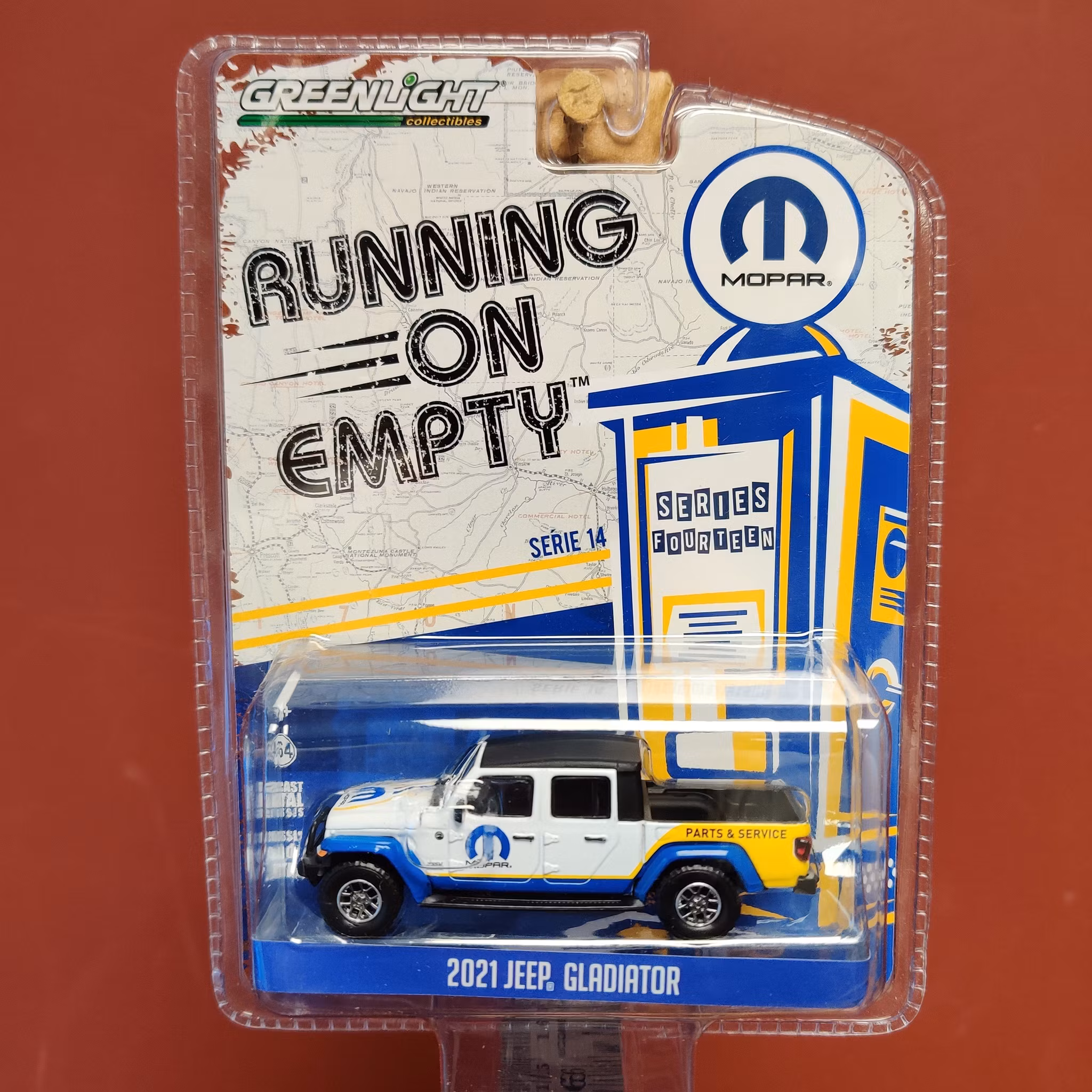 Skala 1/64 Jeep Gladiator 21' Mopar - Running on Empty fr Greenlight