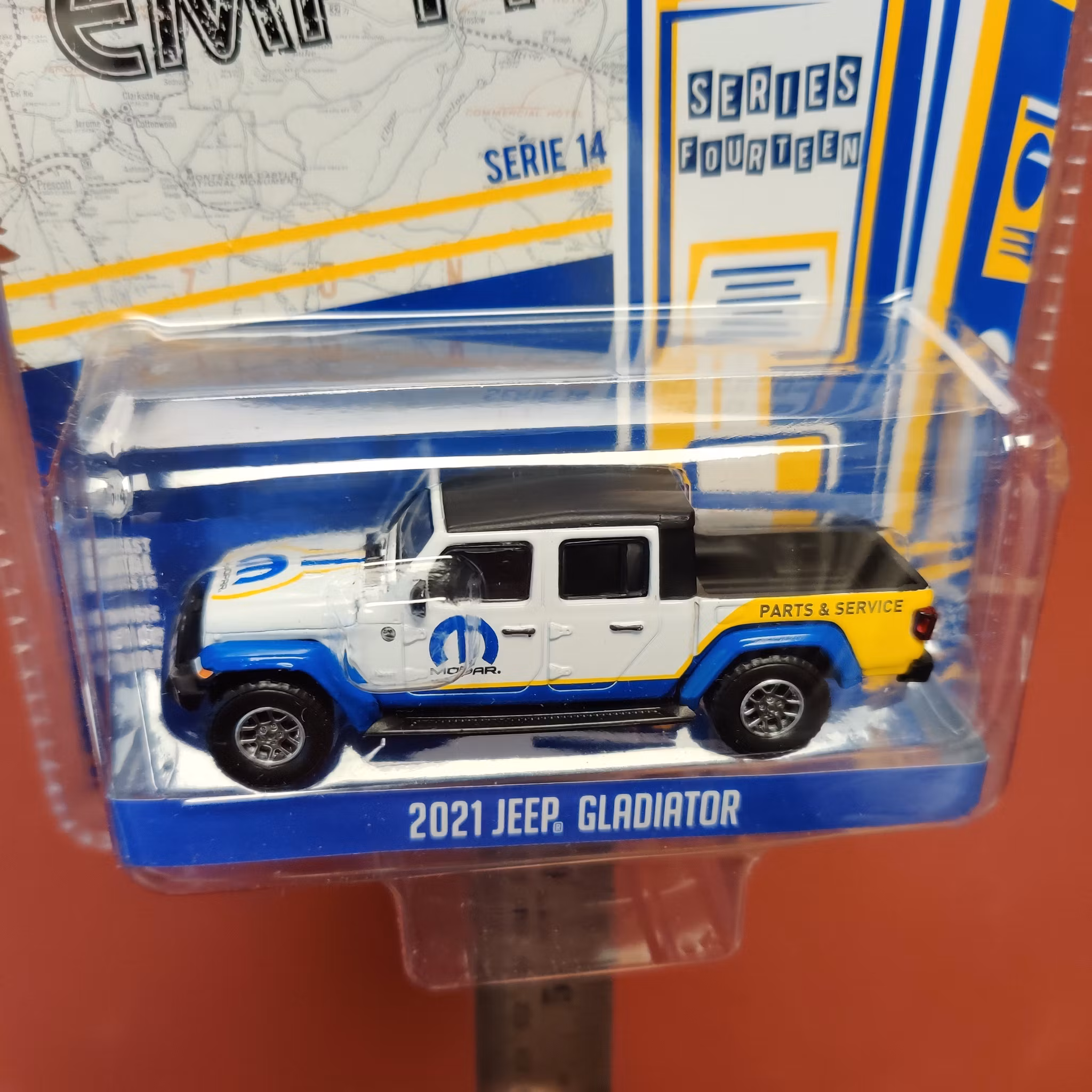 Skala 1/64 Jeep Gladiator 21' Mopar - Running on Empty fr Greenlight