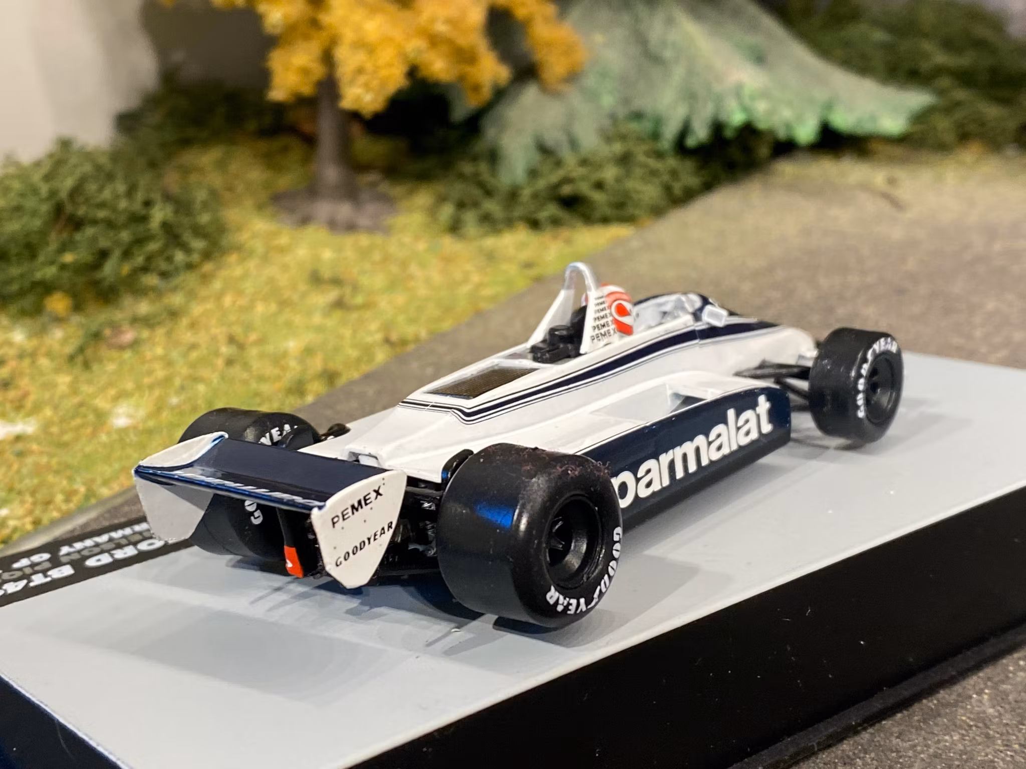Skala 1/43 BRABHAM FORD BT49C" Germany GP 1981 från Altaya