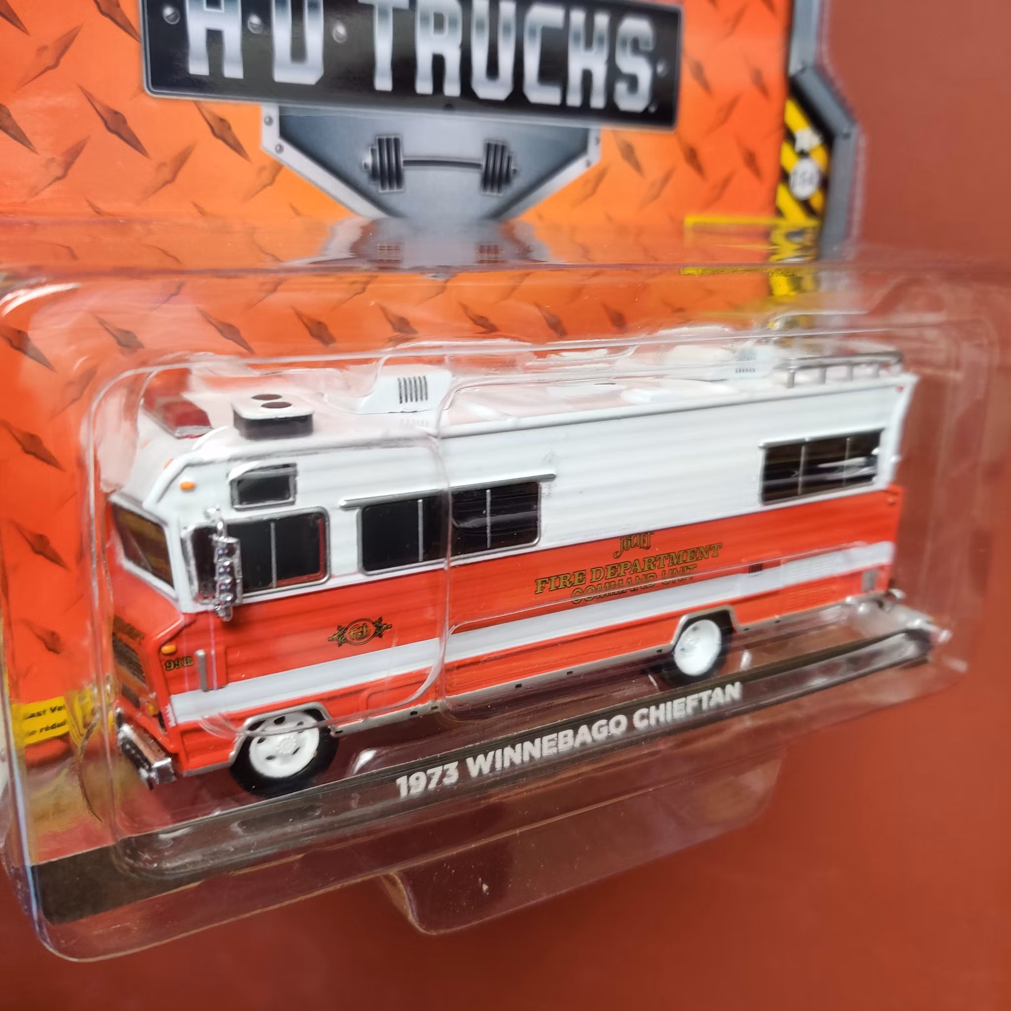 Skala 1/64 -1973 Winnebago Chieftan Husbuss "H.D. Truck series 22" fr GreenLight