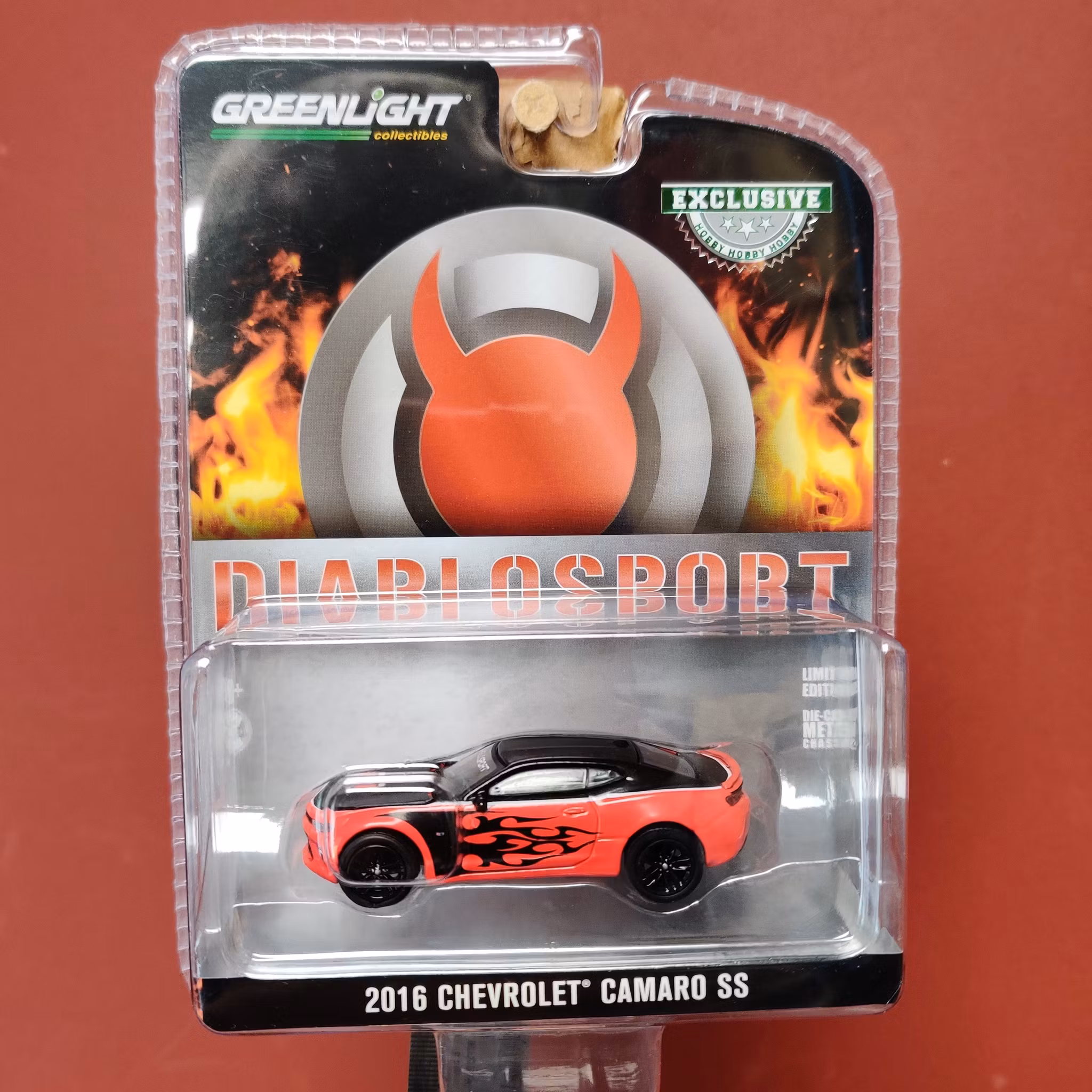 Skala 1/64 Chevrolet Camaro SS 16' DiabloSport från Greenlight Exclsive