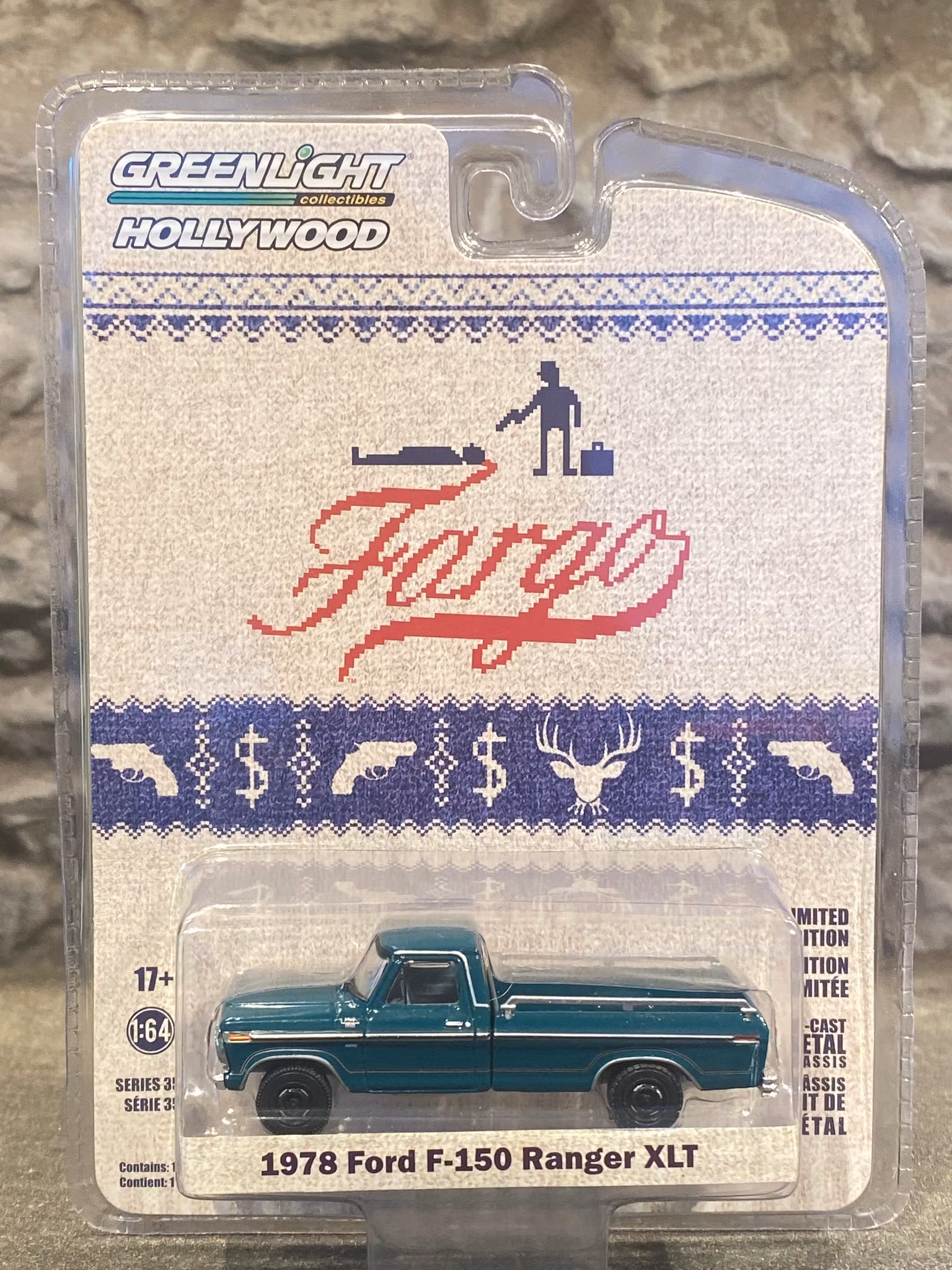 Skala 1/64 Ford F-150 Ranger XLT 78' "Fargo" från Greenlight Hollywood