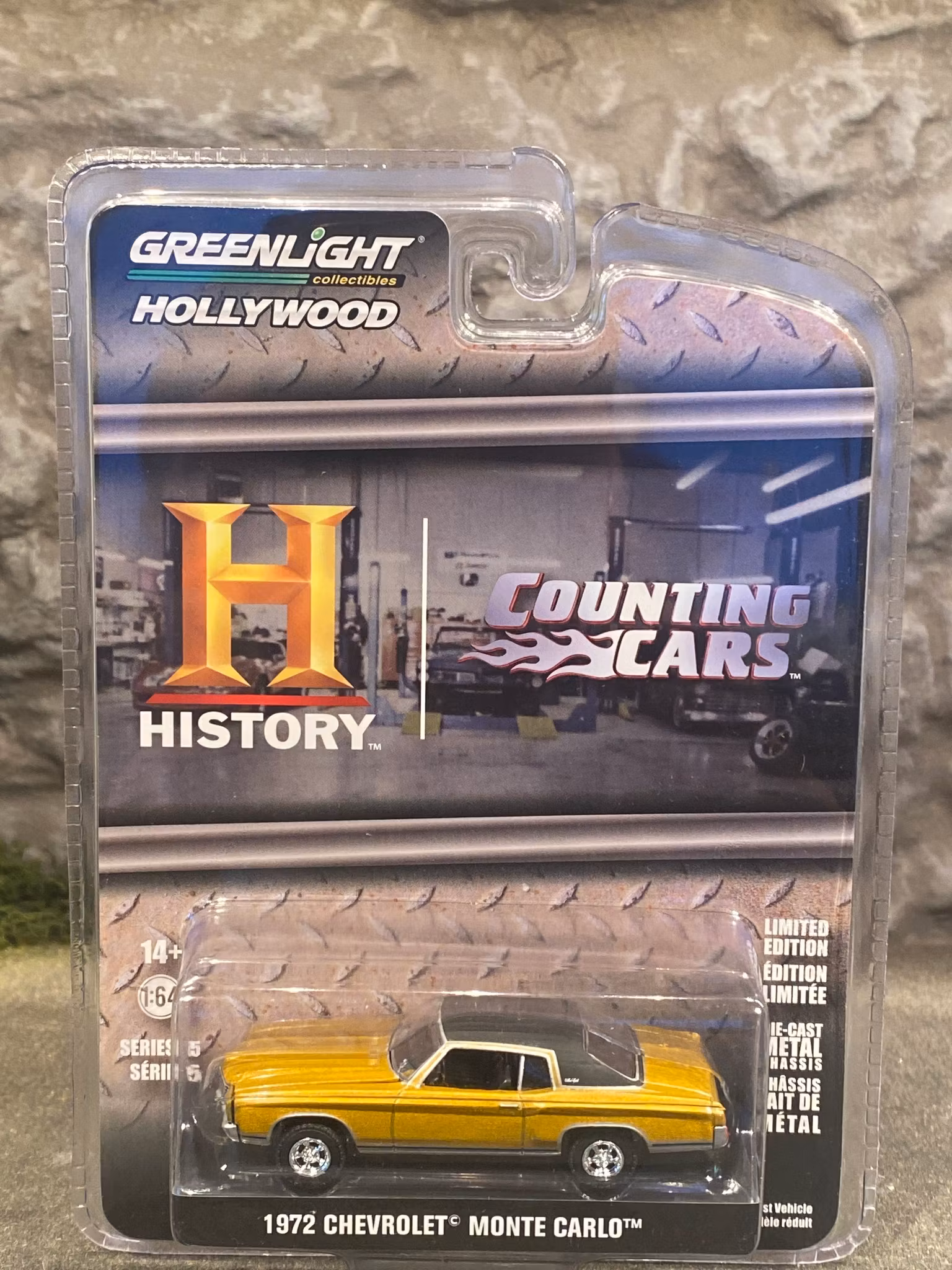 Skala 1/64 Chevrolet Monte Carlo 72' "Pawn Stars" från Greenlight Hollywood