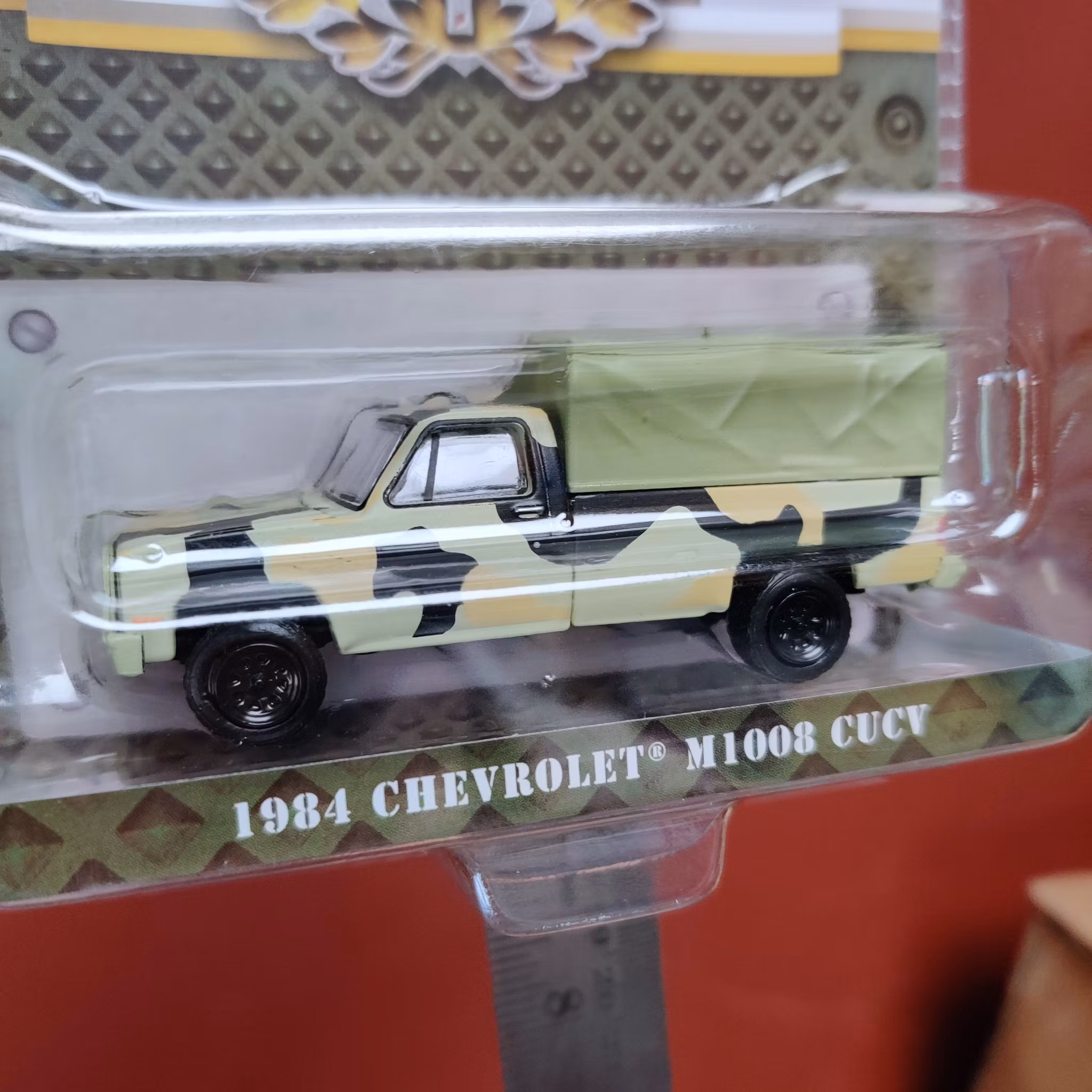 Skala 1/64 Chevrolet M1008 CUCV U.S. Army "Battalion 64" ser.1 från Greenlight