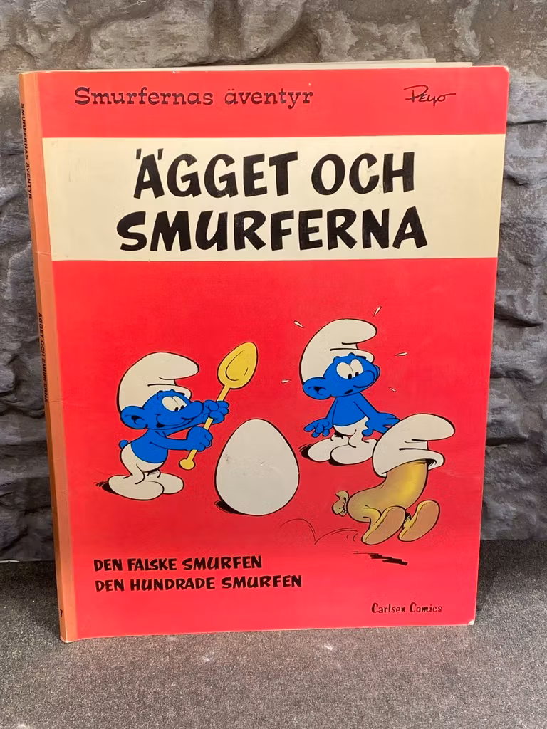 Seriealbum: Smurfernas Äventyr - Ägget och Smurferna - Peyo