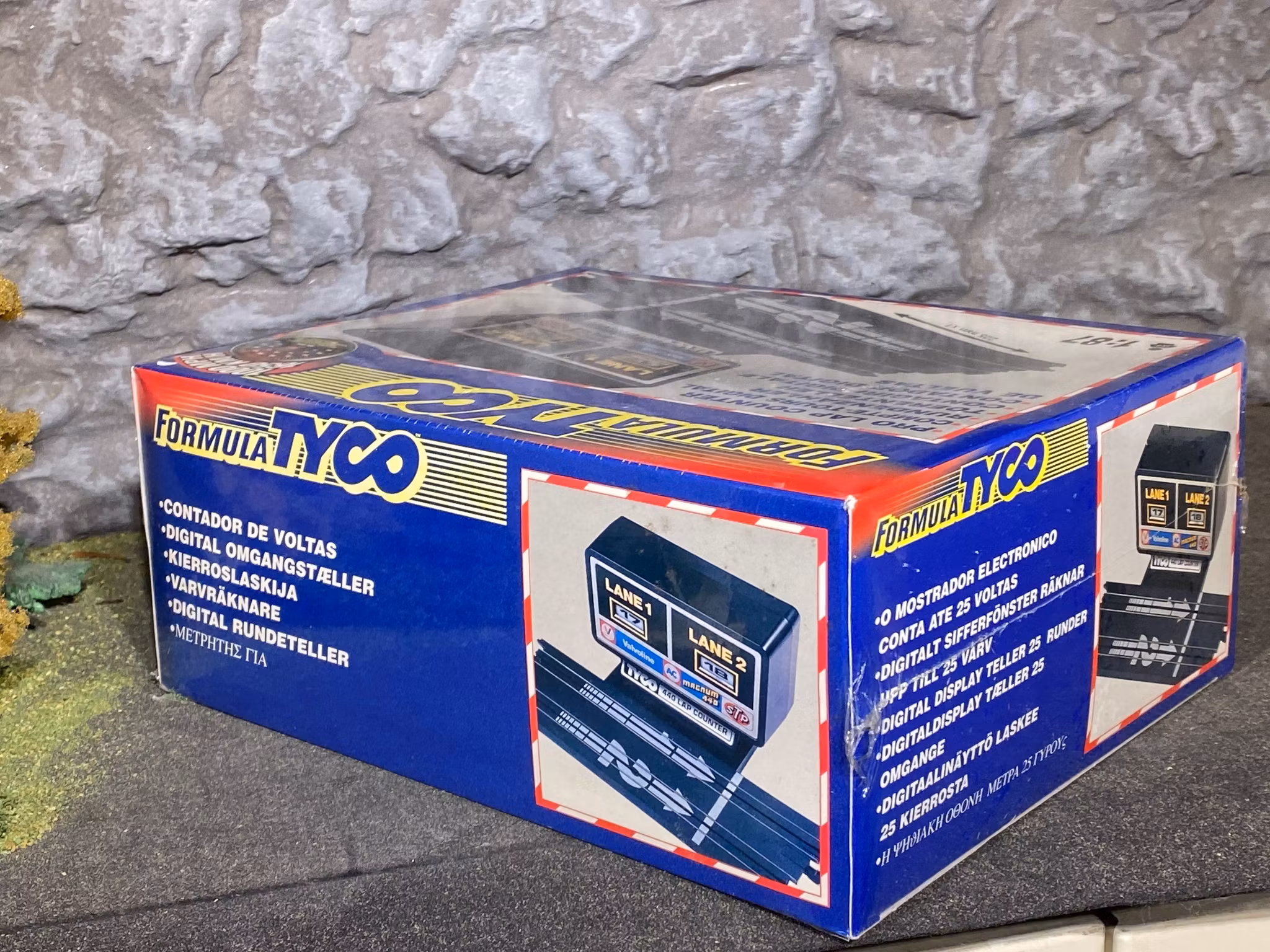 Bilbana: Formula TYCO, Varvräknare från TYCO (Oöppnad inplastad förpackning)