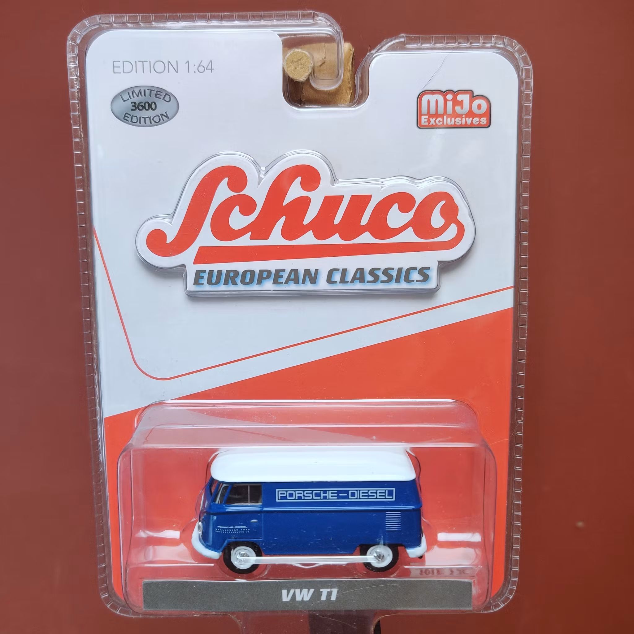 Skala 1/64 Volkswagen T1 "Porsche-Diesel" från Schuco / Mijo Excl.