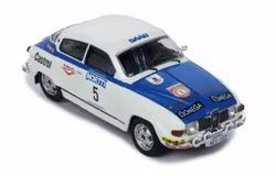 Skala 1/43 SAAB 96 V4 #5 S.LAMPINEN - J.MARKKANEN,1000 LAKES 1976 fr IXO Models