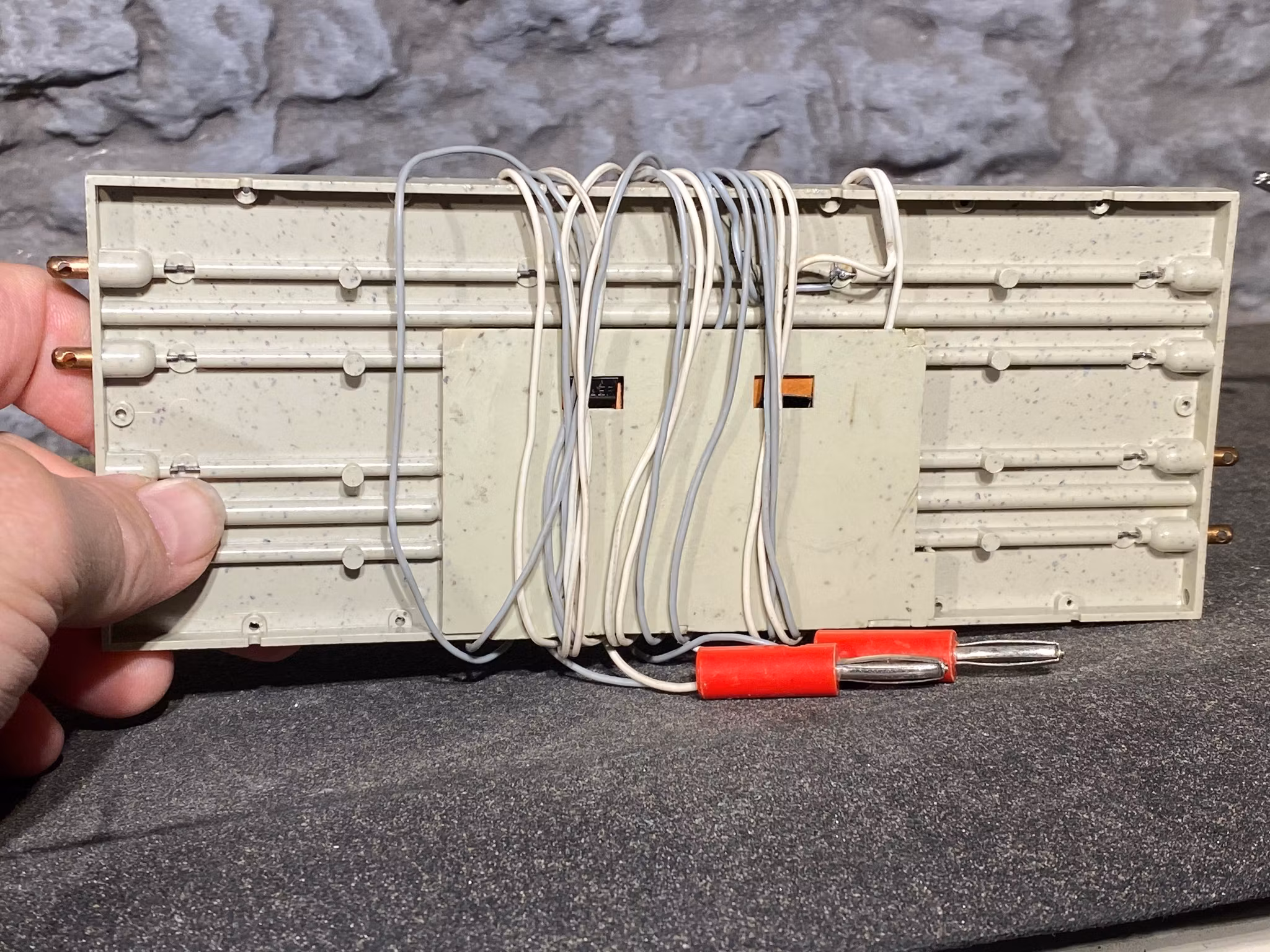 Bandel till Faller Bilbana: Art.nr. 412001, Start-Raka ca 20 cm, behöver översyn.