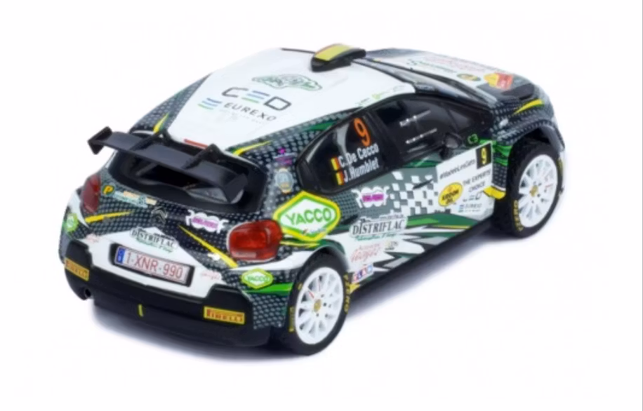 Skala 1/43 CITROËN C3 RALLY2 #9 C. DE CECCO - J.HUMBLET - 2021 fr IXO Models